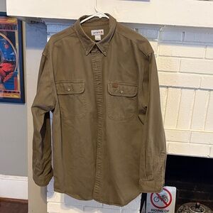Carhartt Brown Long Sleeve Shirt